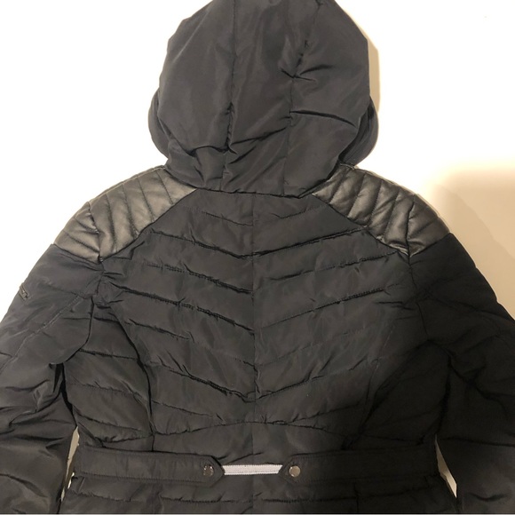 Novelti Long Puffer Coat Womens size Medium Black - Picture 14 of 14